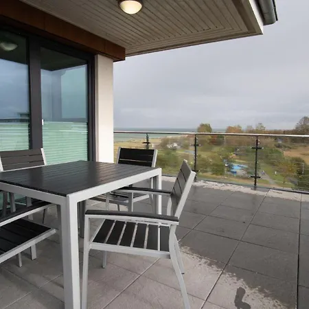 아파트 Duenenpark-heiligenhafen-haus-ostseeduene-penthauswohnung-14-ostseeblick 하일리겐하펜